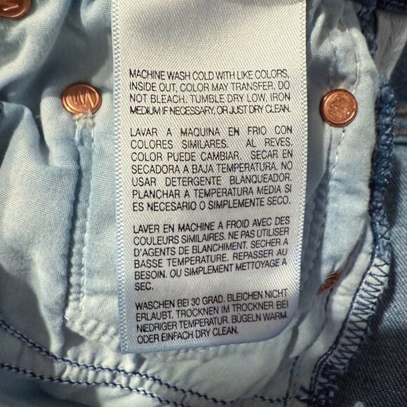 MOTHER Jeans High Waisted Looker in Satisfaction Guaranteed Size 25 Revolve USA - Picture 11 of 16